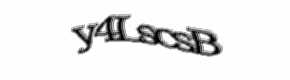 Security check image, please type the characters shown
